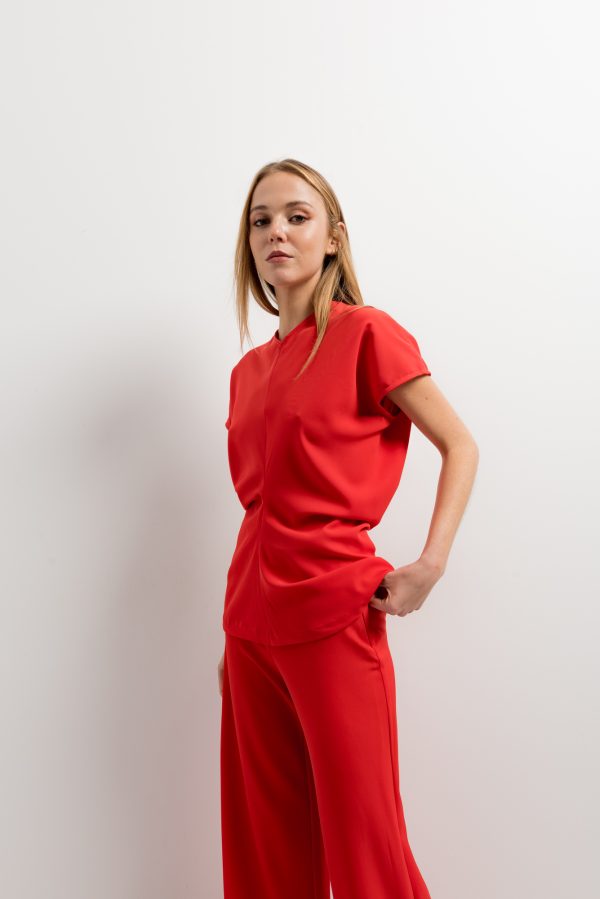 blusa frunce-rojo-xl