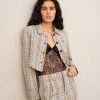 CHAQUETA CORTA CUADROS - Imagen 2