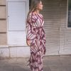 VESTIDO ASIMETRICO ESTAMPADO - Imagen 6