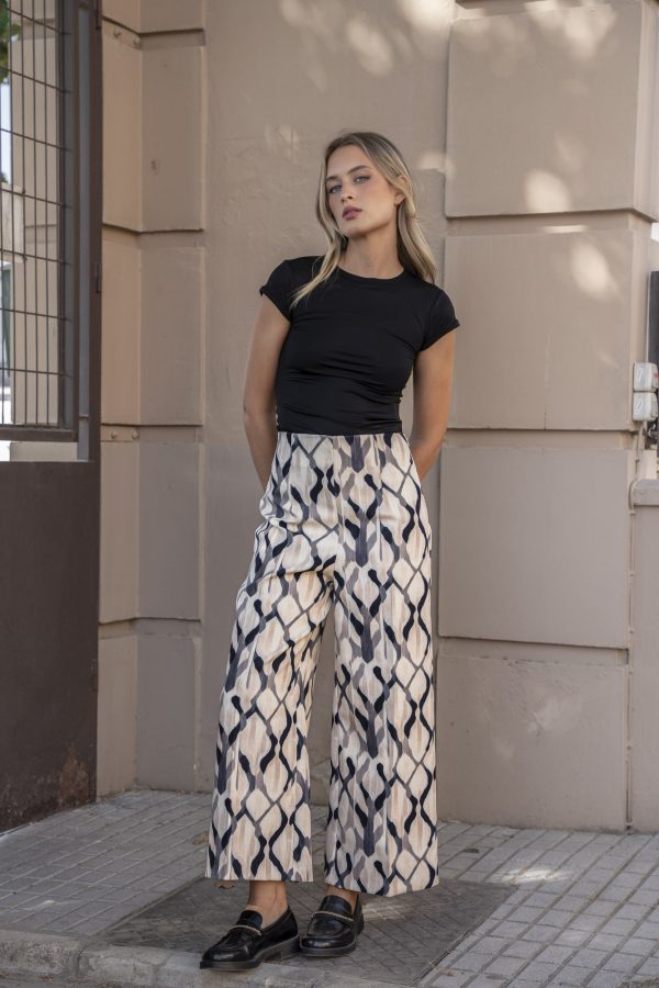 PANTALÓN ESTAMPADO CULOTTE - Imagen 9