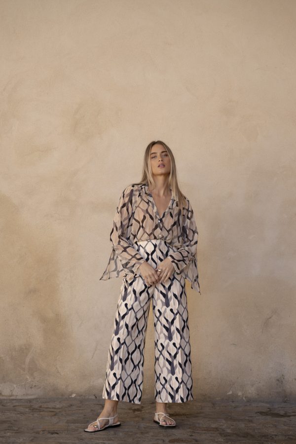 PANTALÓN ESTAMPADO CULOTTE - Imagen 4