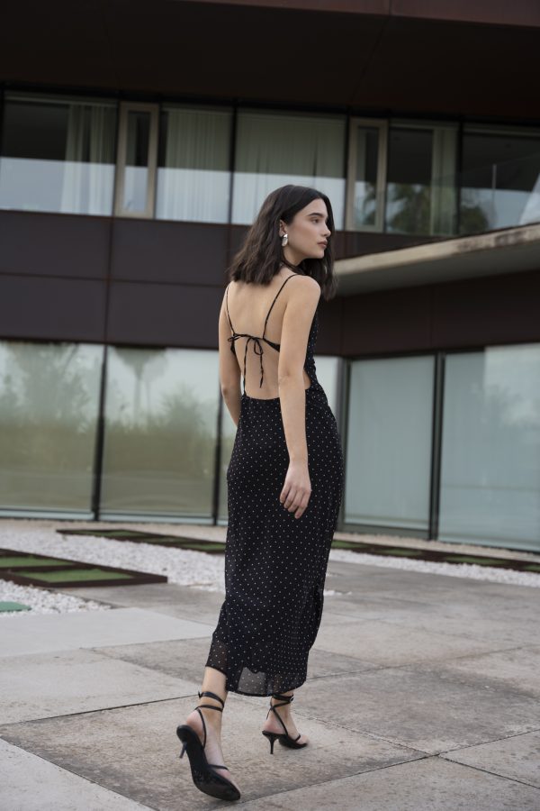 VESTIDO MIDI ESTAMPADO - Imagen 3