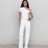 JEANS WIDE LEG TIRO MEDIO FULL LENGTH
