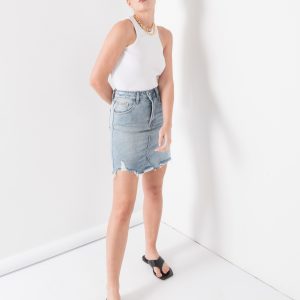 FALDA MINI DENIM