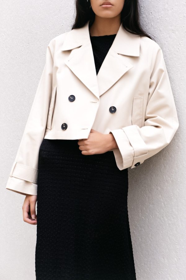 GABARDINA CROP - Imagen 4
