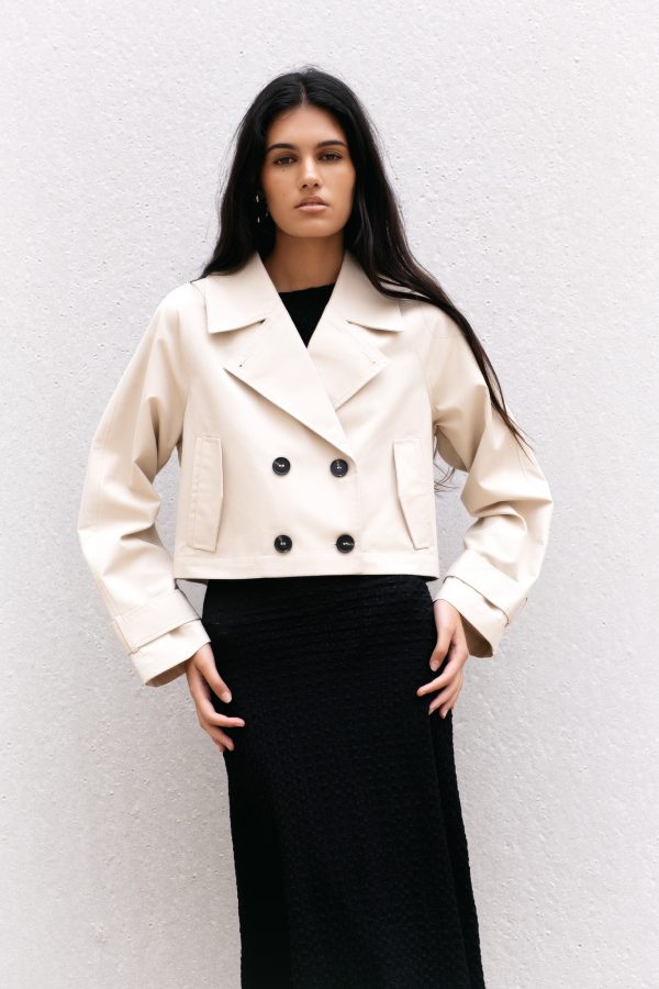 GABARDINA CROP - Imagen 3
