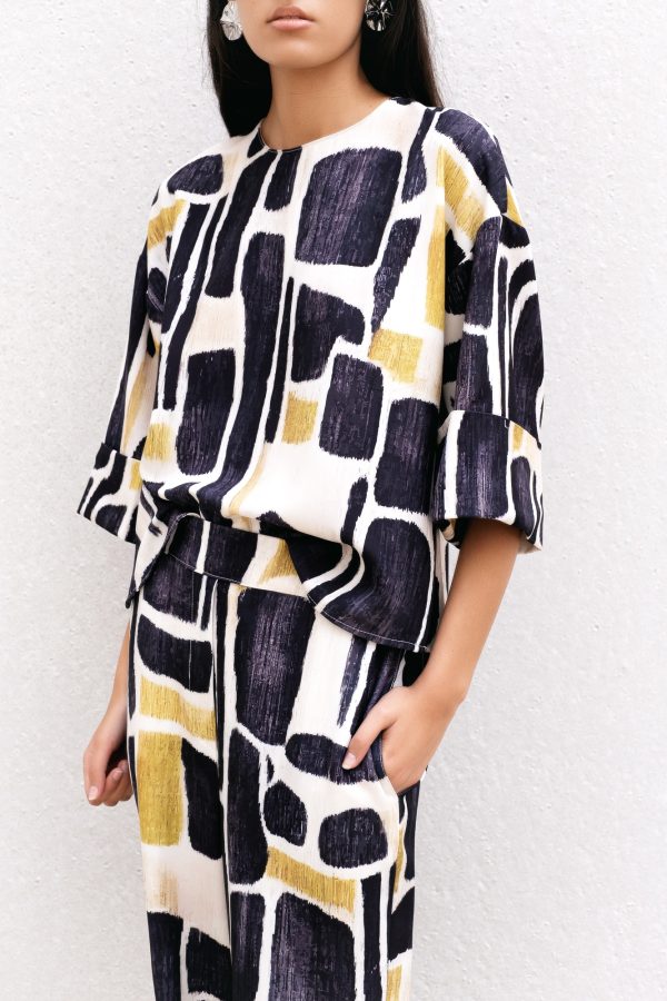 BLUSA ESTAMPADA - Imagen 3
