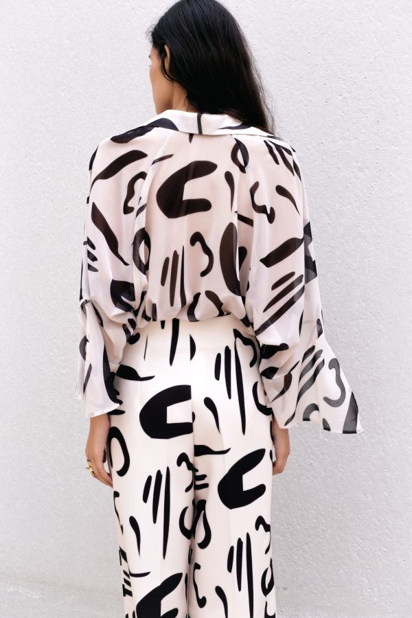PANTALON FLUIDO ESTAMPADO - Imagen 6