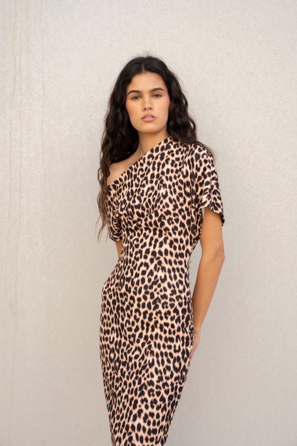 VESTIDO ESTAMPADO ANIMAL PRINT - Imagen 4