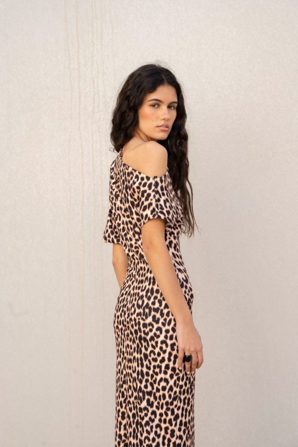 VESTIDO ESTAMPADO ANIMAL PRINT - Imagen 3