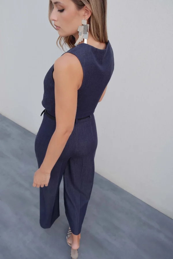 CHALECO CORTO DENIM - Imagen 2
