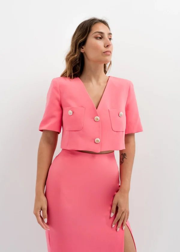 FALDA MIDI ABERTURA - Imagen 2