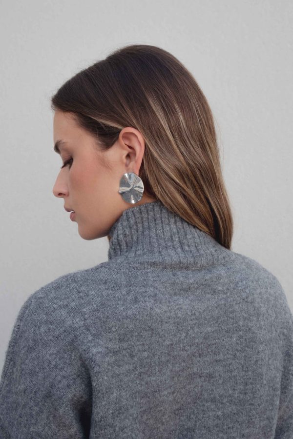 JERSEY OVERSIZE CUELLO SUBIDO - Imagen 4