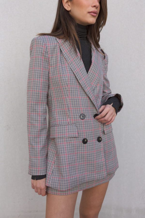 BLAZER CRUZADA BOTONES - Imagen 2