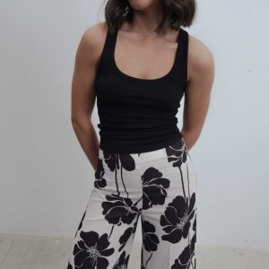 PANTALÓN CULOTTE ESTAMPADO