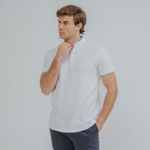 POLO ESTRUCTURA DOBLE CUELLO MAO