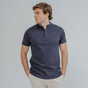 POLO ESTRUCTURA DOBLE CUELLO MAO