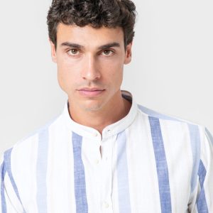 CAMISA LINO RAYAS