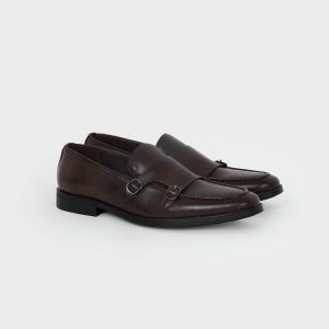 ZAPATO VESTIR HEBILLA MARRÓN