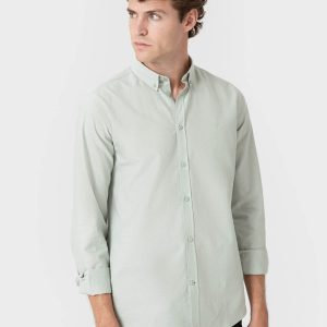 CAMISA OXFORD VERDE