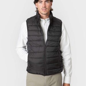 CHALECO ACOLCHADO NEGRO