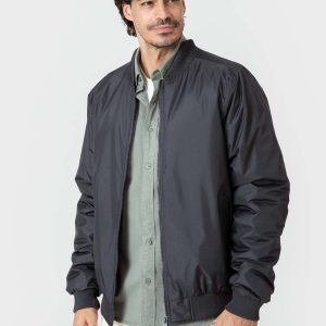 CAZADORA BOMBER AZUL