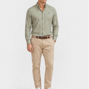 CAMISA OXFORD VERDE