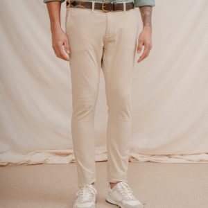 PANTALÓN CHINO SKINNY CAMEL